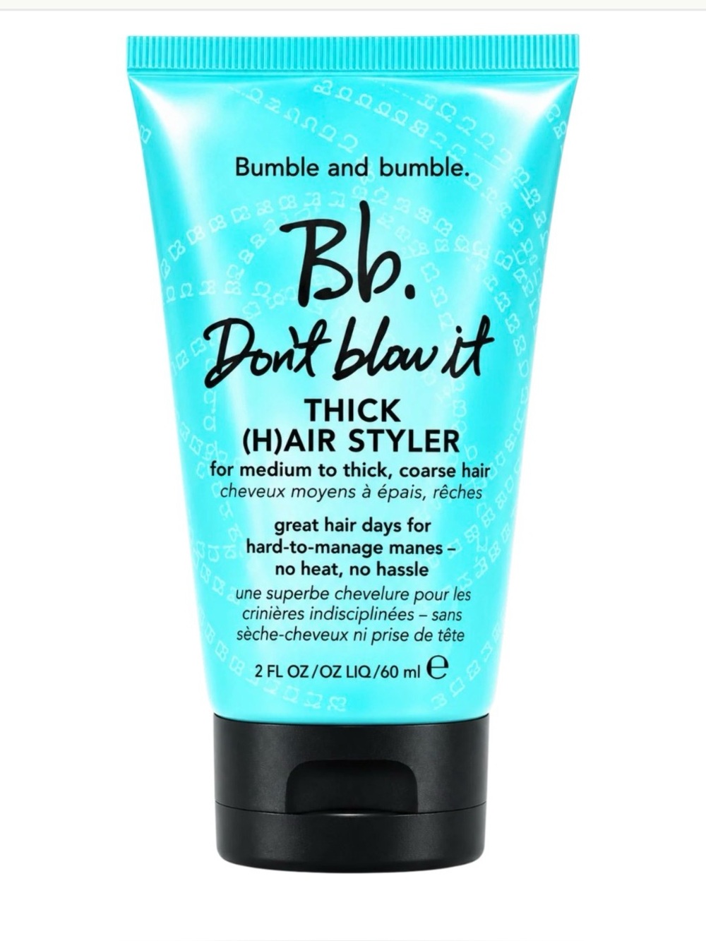 💙4/$20 BUMBLE AND BUMBLE DON'T BLOW IT THICK HAIR STYLER 2 OZ